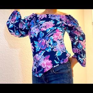 Saks Off 5th cold shoulder blouse